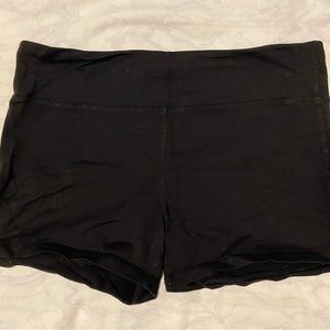 Black stretchy Joe Fresh shorts